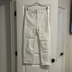 Express Women's High Rise Jeans - White